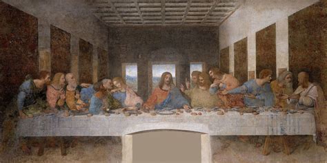 the last supper by leonardo